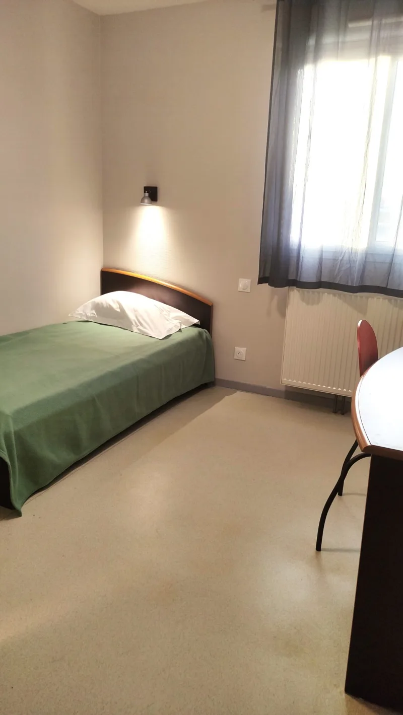Chambre meublée 15m² Résidence Paul Jarlier
