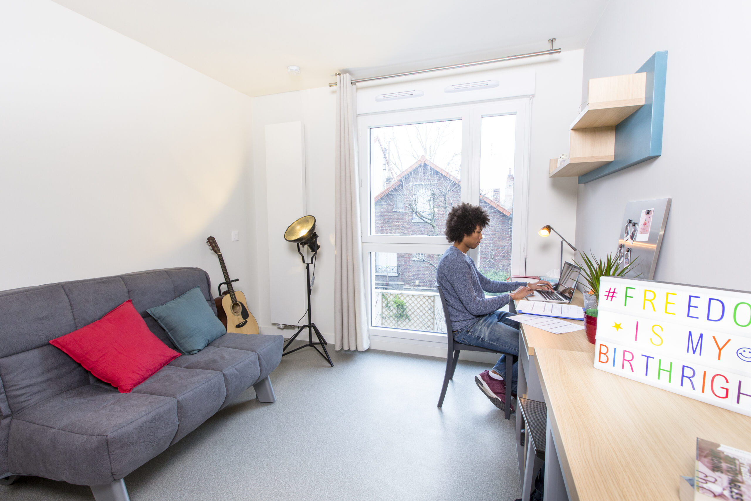Studio équipé et meublé - Résidence Etudiante Colombes — photo 3